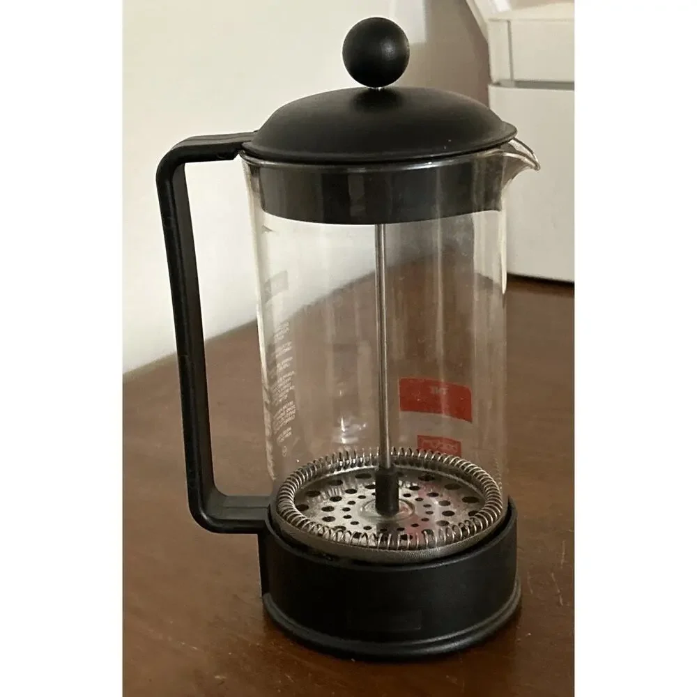 Bodum Brazil French Press Coffee Maker 8 Cup 34 Oz With Manual Pre-Owned